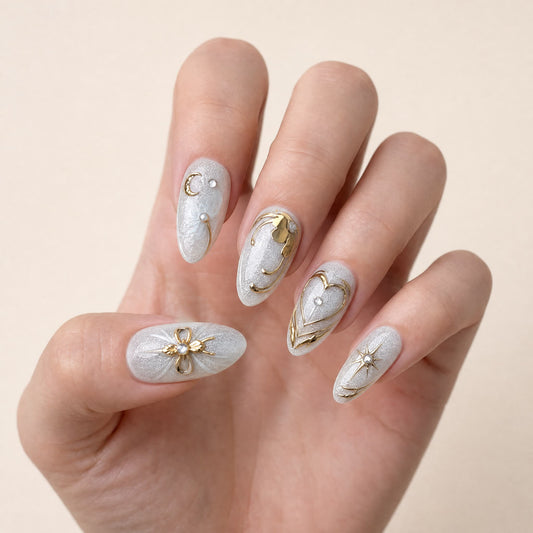 Silver Moon Gilded Florals/C2