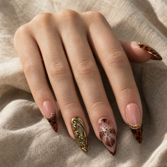 Amber Floral Shadow/A5